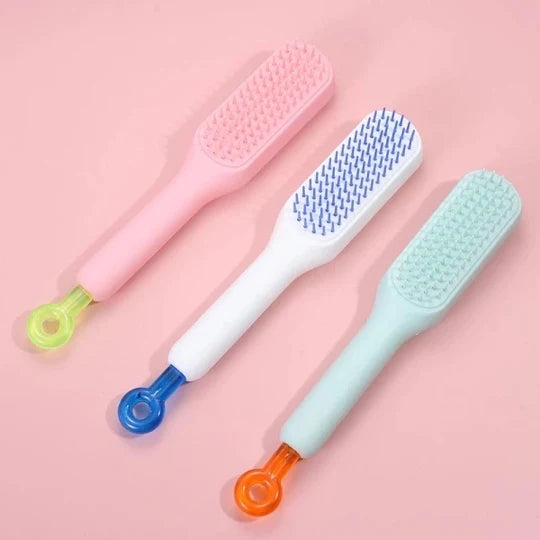 Self Cleaning Hair Brush, Anti-Static Hair Comb Magic Hair Brush, Anti Static Comb