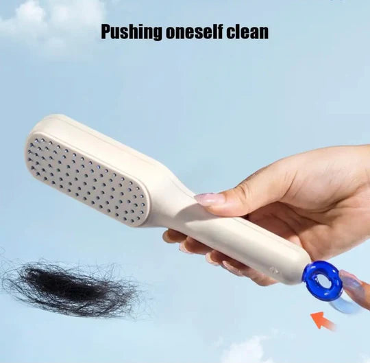 Self Cleaning Hair Brush, Anti-Static Hair Comb Magic Hair Brush, Anti Static Comb