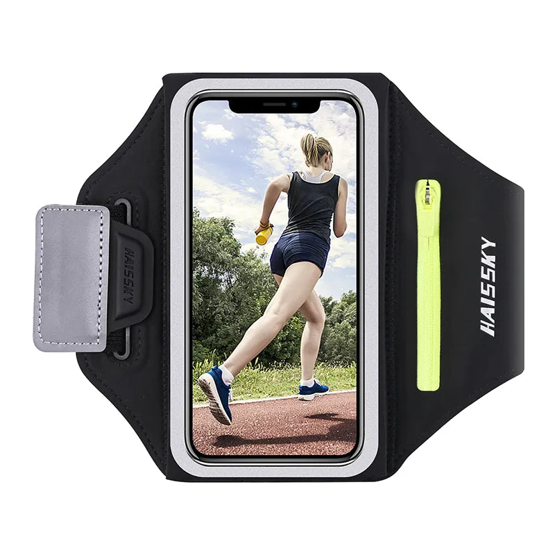 HAISSKY New Upgrade Running Sport Armbands Bag