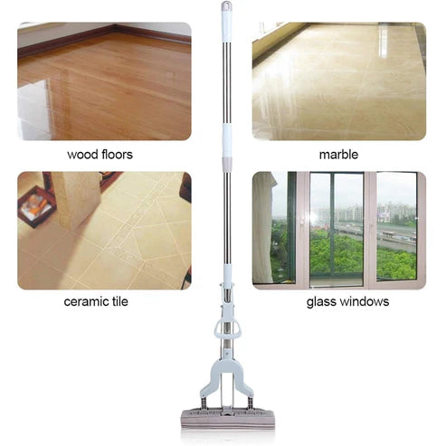 Adjustable Self Wringing Floor Cleaning Mop