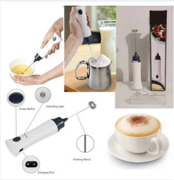 Electric Rechargeable Coffee Beater