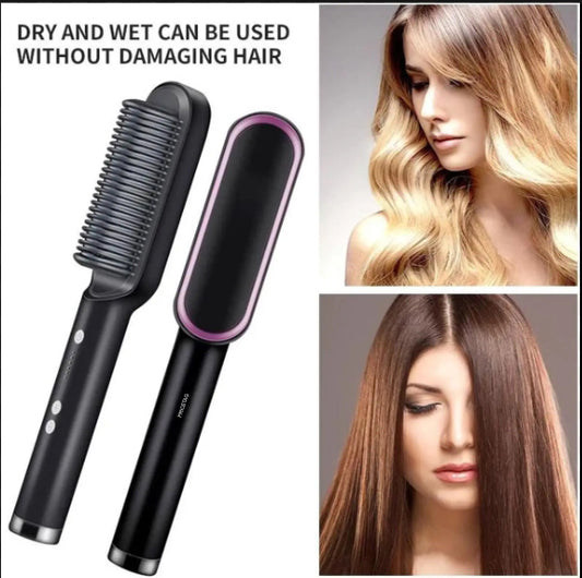 Original 909  Brush Hair Straightener Brush For Girls Comb Style