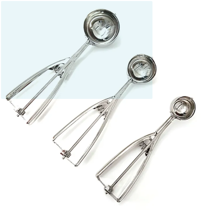 Stainless Steel Ice Cream Scoop Spring Handle